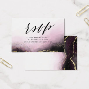 Burgundy Etheral Mist-webbplatsens OSA Infoga kort