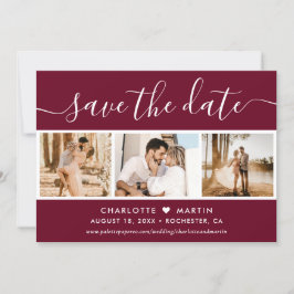 Burgundy Fall Wedding 4 Photo Spara Datumet