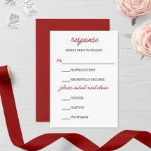 Burgundy Fall Wedding OSA kort