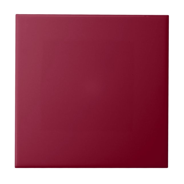Burgundy Färg Tile Kakelplatta (Framsidan)