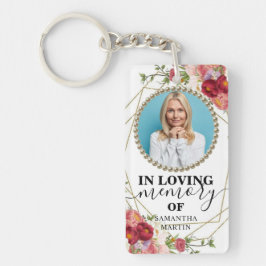 Burgundy  Firande i livets Gift Keychain Nyckelring