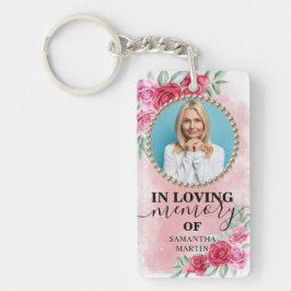 Burgundy  Firande i livets Gift Keychain Nyckelring