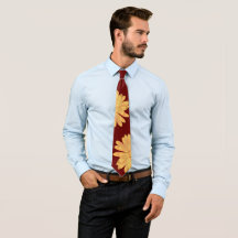 Burgundy Flower Mönster