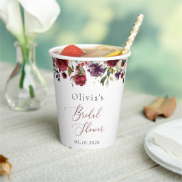 Burgundy Flowers, Rosa Flowers, Boho Möhippa