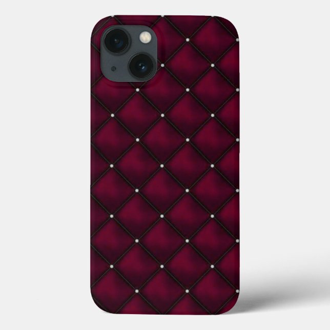 Burgundy Fodral-Mate iphone case (Baksida)