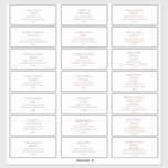 Burgundy Font Bröllop Guest Adressetiketters Klistermärken<br><div class="desc">De här burglösa adressetiketterna med gästteckensnitt bröllop är perfekt för din moderna minimalistiska burgundi och vita bröllop. Behålla den som den är,  eller välj att anpassa den med egna teckningar!</div>