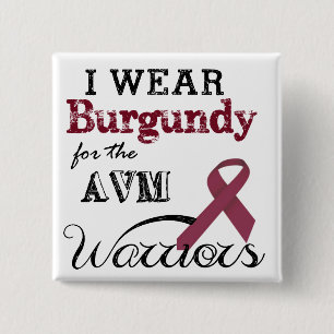 Burgundy för AVM-krigare Knapp