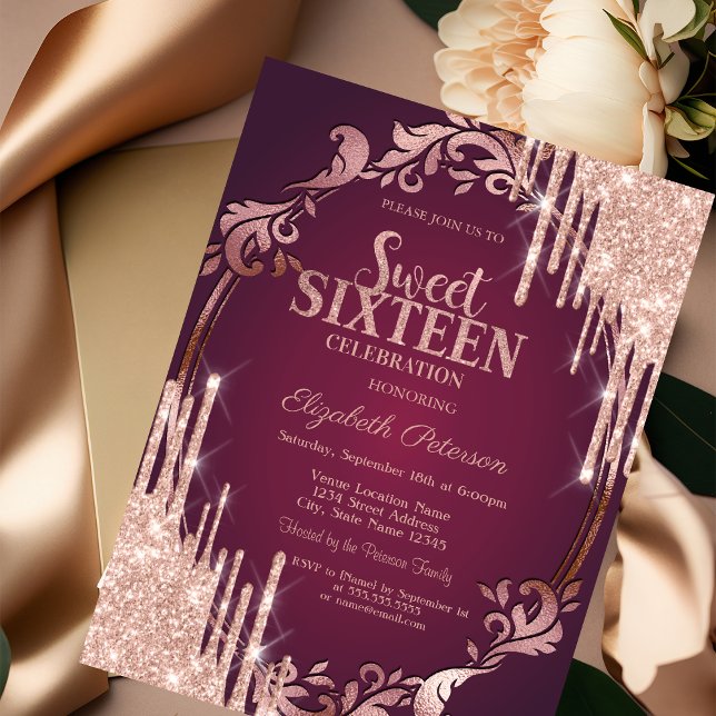 Burgundy för drivrutiner i Retro Ram Ro Guld vid G Inbjudningar (Skapare uppladdad)