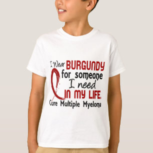 Burgundy för någon behöver jag åtskillig Myelo Tee