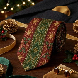 Burgundy & Forest Green Jul Regency Slips