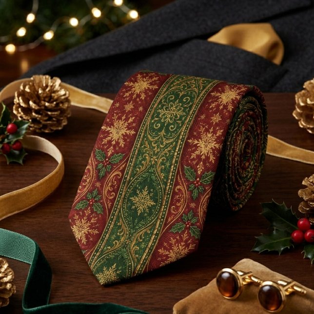 Burgundy & Forest Green Jul Regency Slips (Skapare uppladdad)