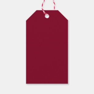 Burgundy gåvamärkre presentetikett