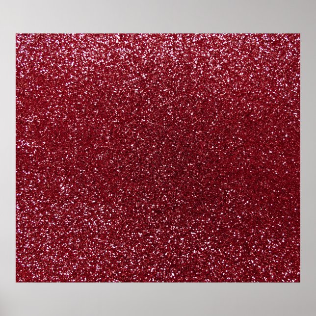 Burgundy glitter poster (Framsidan)