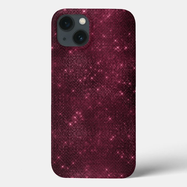Burgundy Gnistra Glitter Girly Glam (Baksida)
