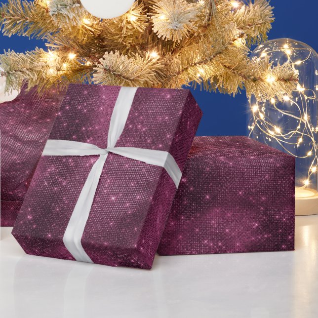 Burgundy-Gnistra Presentpapper (Helgdagar)