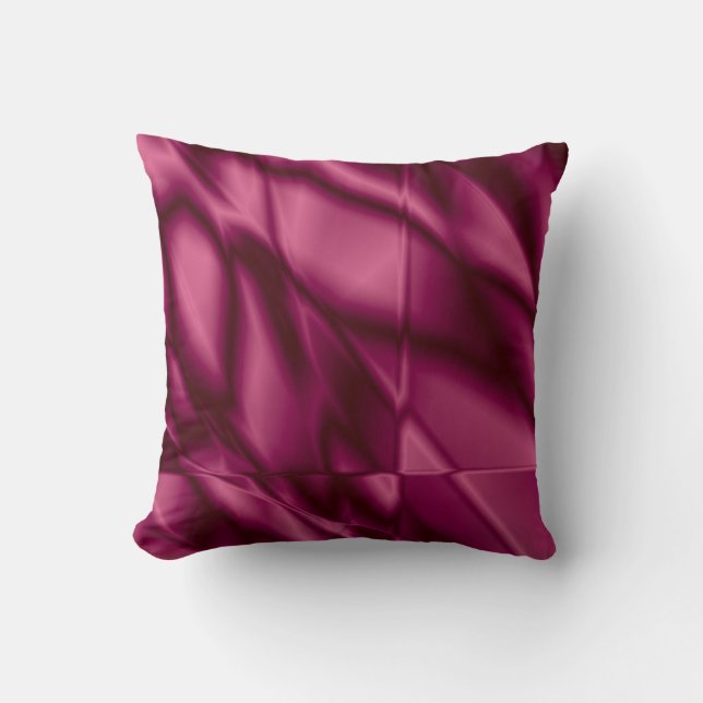 Burgundy Gradient Dekorativ kudde (Framsida)