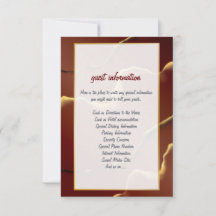 🤵 Burgundy Guld Elegant Inky Abstrakt Bröllop