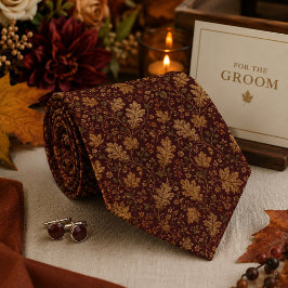 Burgundy Guld Vintage Damask Lyx Barock Slips