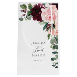  Burgundy Hotel Bröllop Gift Bag