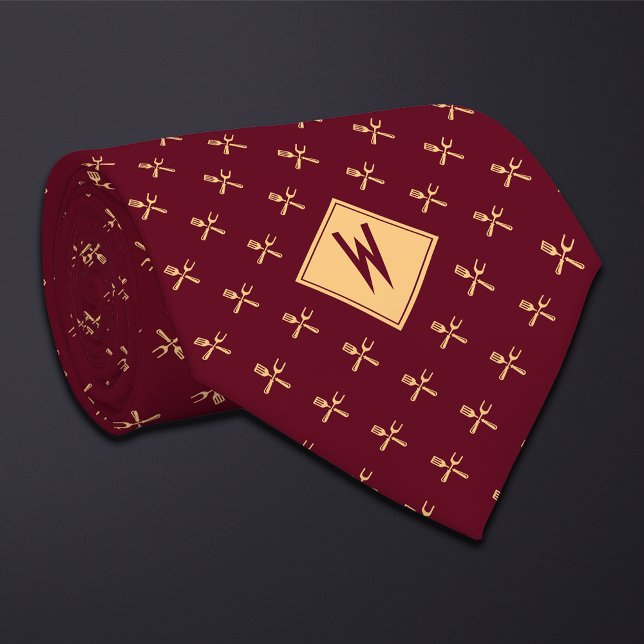 Burgundy kock köksredskap  slips (Skapare uppladdad)