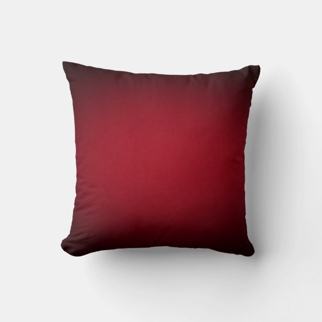 Burgundy kudder fasta ljusa kudde (Framsida)