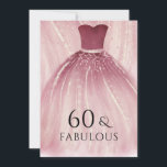 Burgundy Lila Sjöjungfru Dress 60:e Födelsedagsfes Inbjudningar<br><div class="desc">Burgundy Lila Sjöjungfru Dress 60:e Födelsedagsfest inbjudan Se Olika Färg variationer i samlingen nedanför eller i vår butik. Tack</div>
