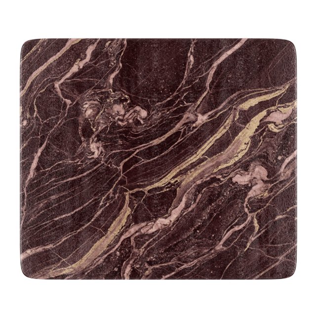 Burgundy Marble Bold Refined Modern Style (Framsidan)