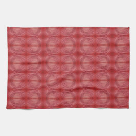 Burgundy Maroon Mönster Faux Batik Kitchen Towels Kökshandduk