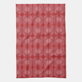 Burgundy Maroon Mönster Faux Batik Kitchen Towels Kökshandduk