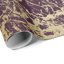 Burgundy Maroon Red Guld Glam Abstrakt Marble