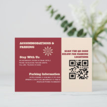 Burgundy Modern Minimalistisk Geometrisk Stjärnblo