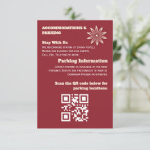 Burgundy Modern Minimalistisk Geometrisk Stjärnblo