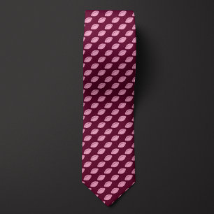 Burgundy Monochromatic Football Slips
