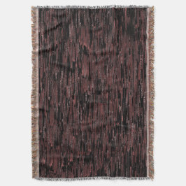 Burgundy mosaic stil med grov bakgrund filt