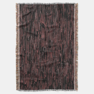 Burgundy mosaic stil med grov bakgrund filt