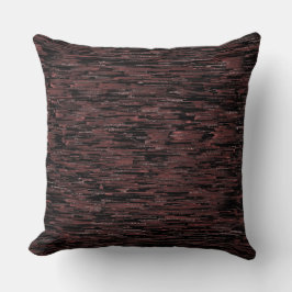 Burgundy mosaic stil med grov bakgrund kudde