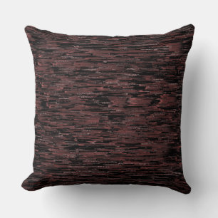 Burgundy mosaic stil med grov bakgrund kudde