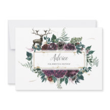 Burgundy- och Grått-Blommigt med stämpelråd