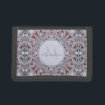 Burgundy och Grått Elegant Mönster<br><div class="desc">Ornera burgundi och grått kaleidoskopisk mönster.</div>