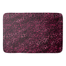 Burgundy och Guld Leopard Series Design 9