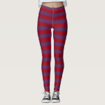 Burgundy och Lila Rand Leggings<br><div class="desc">Abstrakt digital konst av burgundy och lila rand</div>