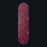 Burgundy och Rosa Blommigt Tropical Löv Mönster Mini Skateboard Bräda 18,5 Cm<br><div class="desc">Roligt Burgundy och Rosa Blommigt Tropical Simple och Elegant Löv Mönster. Det här moderna mönster gör en söt utskrift för vår natur älskare.</div>