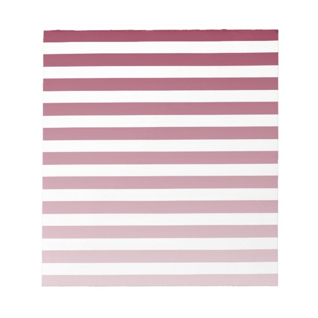 Burgundy och white candy rand anteckningsblock (Framsida)