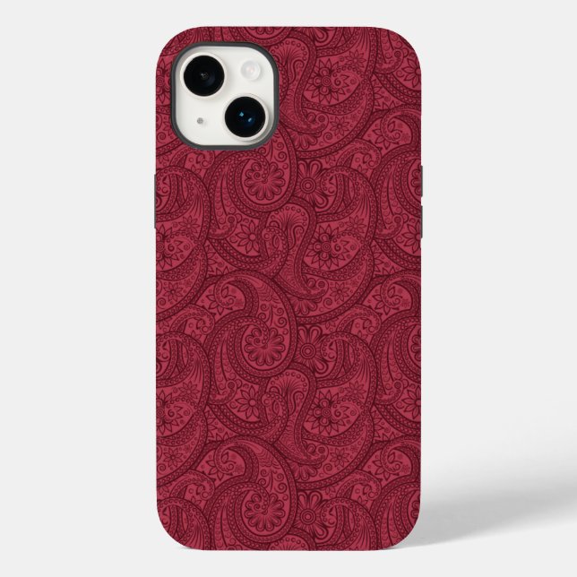 Burgundy Paisley (Baksida)