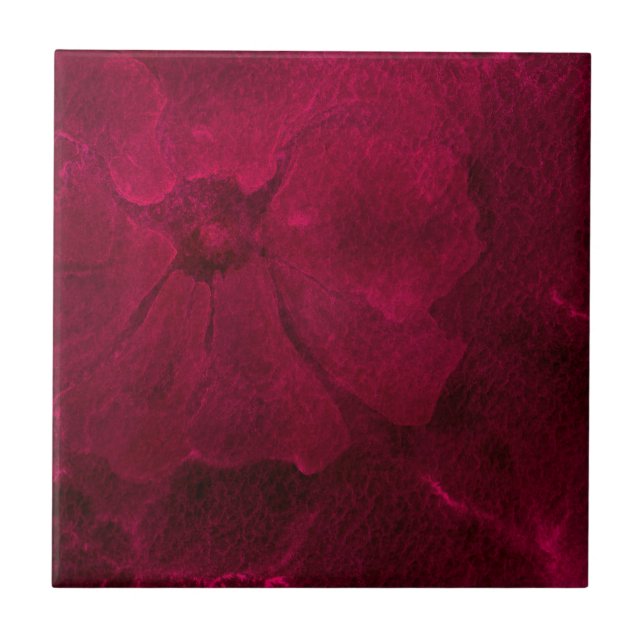 Burgundy Passion Kakelplatta (Framsidan)