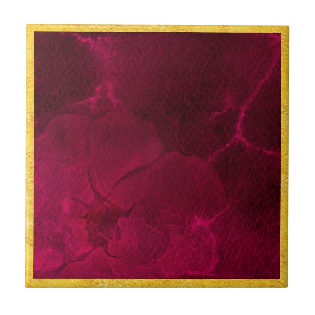 Burgundy Passion Kakelplatta (Framsidan)