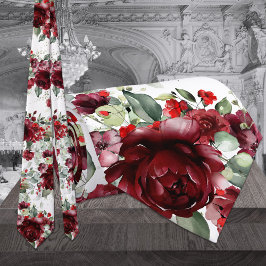 Burgundy Peony Silver Sage Greenery White Bröllop Slips