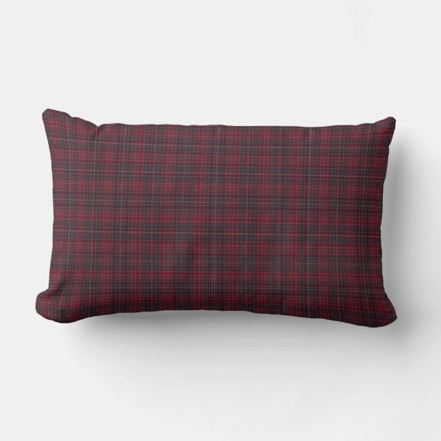Burgundy Play | Blanda och matcha Lumbarkudde (Framsida)