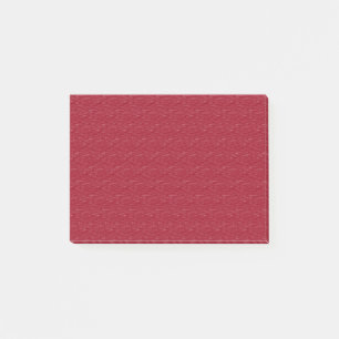 Burgundy Post-it Block