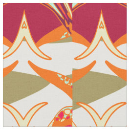 Burgundy prydnadsdjur tyg